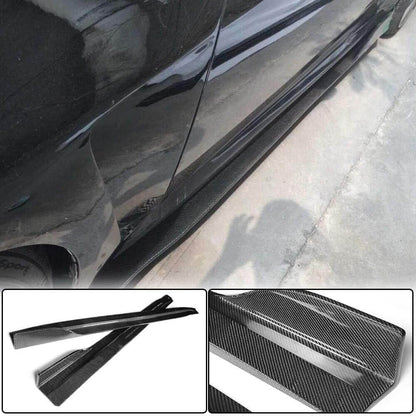 Side Skirts for G37 Coupe 2009-2013 Carbon for Infiniti G25/G35/37 (V36/CV36) 2006-2015 - image 1