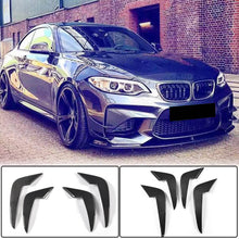 Front Bumper Splitters Carbon Fiber V1 (for F87 M2 2016-2020) for BMW 2 Series F22/23 2014-2021 - image 1