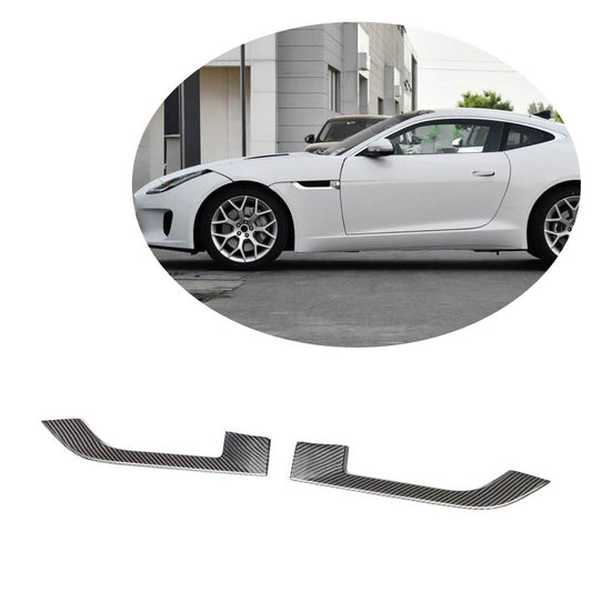 Front fender cover (2013-2016, Carbon) for Jaguar F-Type - image 1