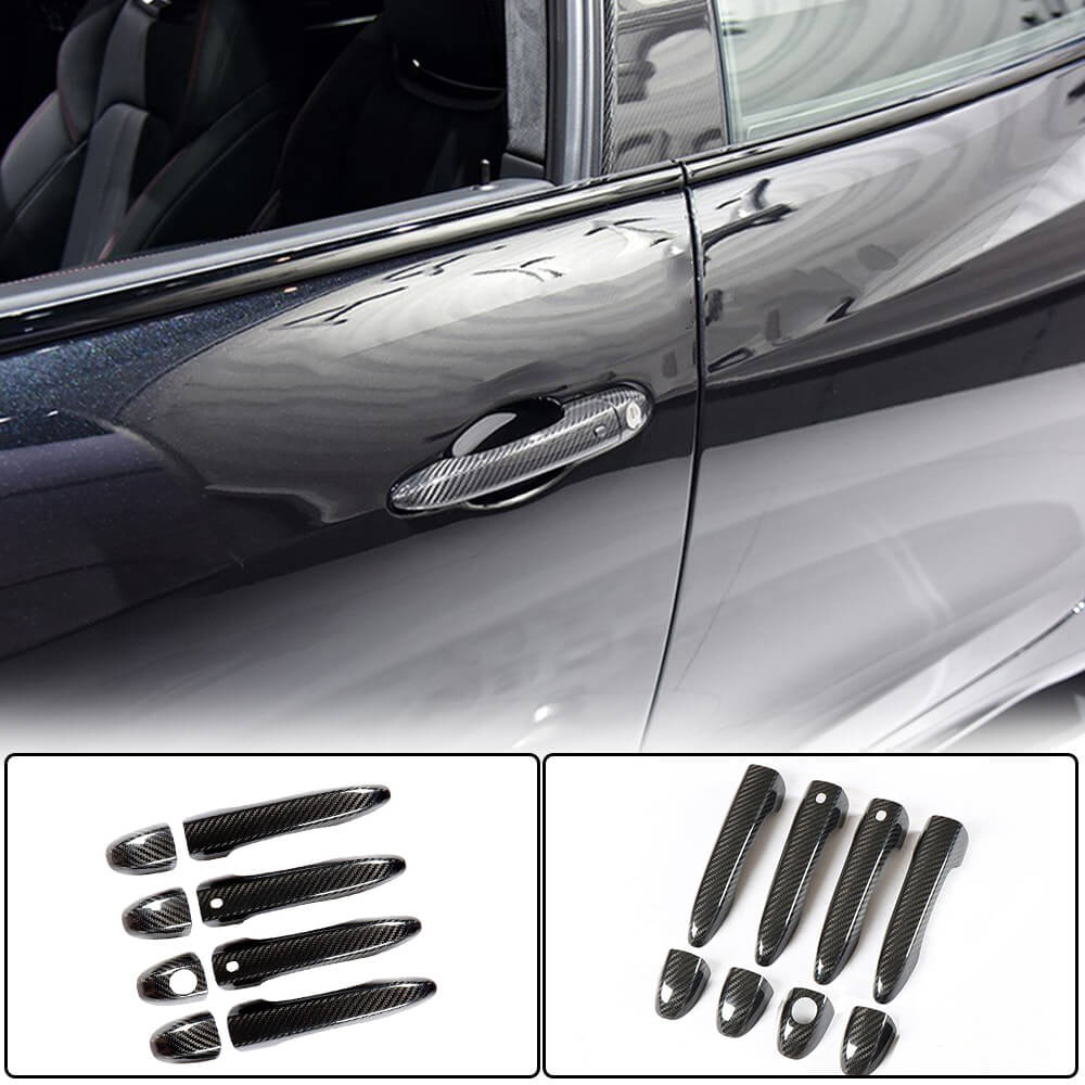 Handle pads (Carbon) for Maserati Ghibli 2013-2023 - image 1