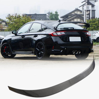 Spoiler (Carbon) for Honda Civic HB 2021↗ year - image 1