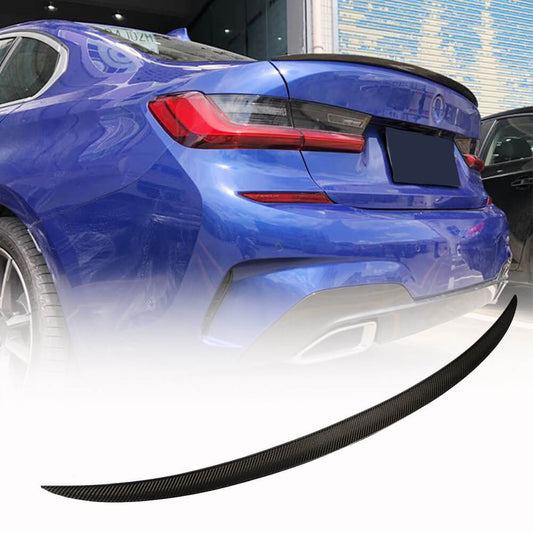 Rear Trunk Spoiler Carbon Fiber V21 (SD) for BMW 3 series G20/21 2018- - image 1