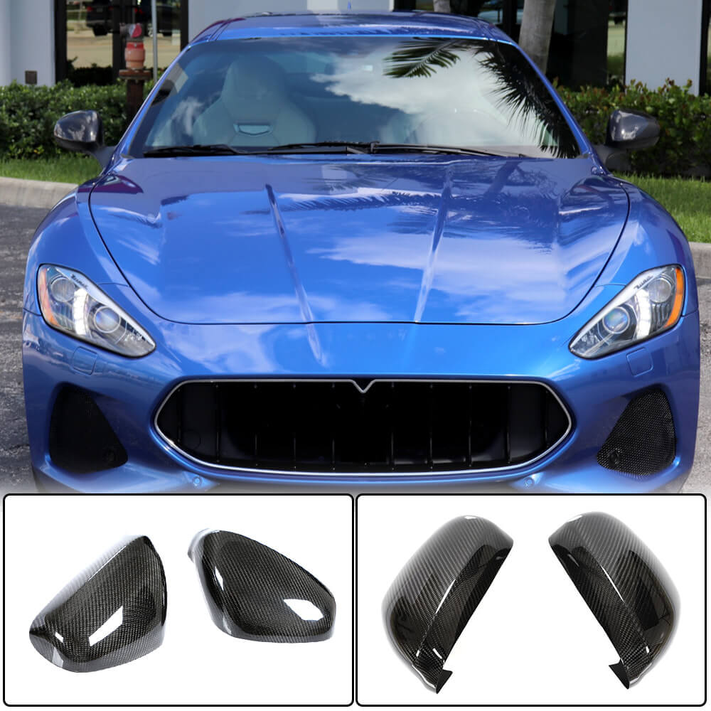 Mirror Covers (Carbon) for Maserati GranTurismo 2007-2019 - image 1