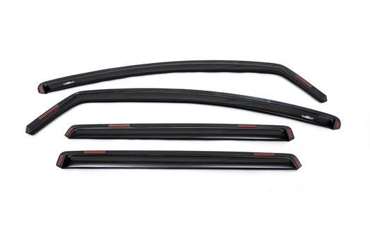 In-Channel Wind Deflectors Niken Luxury (4 pcs) for Opel Mokka 2012-2021 - image 1