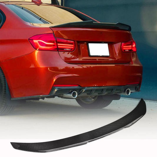 Rear Trunk Spoiler Carbon Fiber V2 (SD) for BMW 3 series F-30/31/34 2012-2019 - image 1