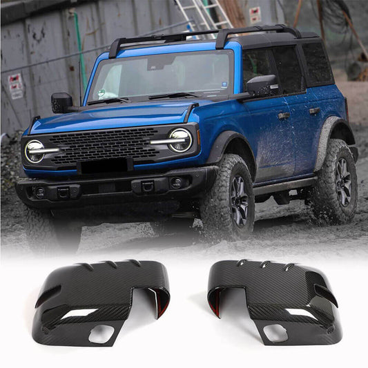 Mirror covers (Carbon) for Ford Bronco - image 1