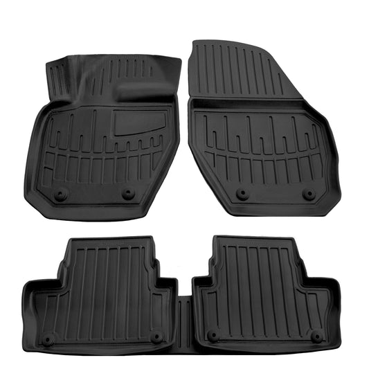 Rubber Floor Mats Stingray 3D (5 pcs) for Volvo XC60 2009-2017 - image 1
