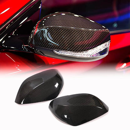 Mirror caps V2 (Carbon) for Infiniti Q50/Q60 2013-2024 - image 1