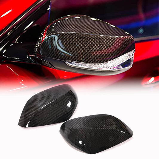Mirror caps V2 (Carbon) for Infiniti Q50/Q60 2013-2024 - image 1