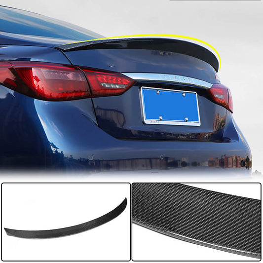 V7 Spoiler (for Q50, Carbon) for Infiniti Q50/Q60 2013-2024 - image 1