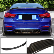 Rear Trunk Spoiler Carbon Fiber V6 (for F82) for BMW 4 series F-32 2012-2020 - image 1