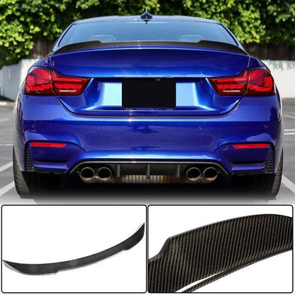 Rear Trunk Spoiler Carbon Fiber V6 (for F82) for BMW 4 series F-32 2012-2020 - image 1
