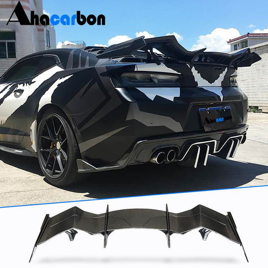 Spoiler V3 (Carbon) for Chevrolet Camaro 2015 - image 1