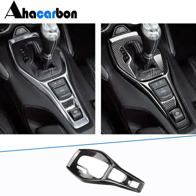 Gear Selector Cover (Carbon) for Chevrolet Camaro 2015- - image 1