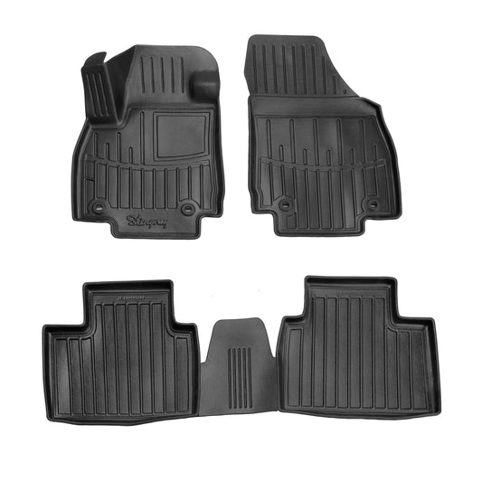 Rubber Floor Mats Stingray 3D (5 pcs) for MG ZS 2024- y. - image 1