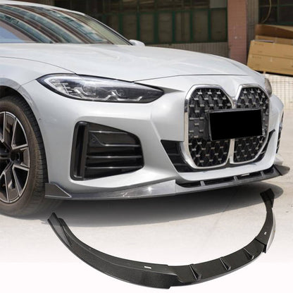Front Bumper Lip Carbon Fiber V6 (for G26 M-Sport) for BMW 4 series G22/23/26 2020- - image 1