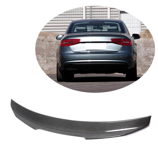 Spoiler V3 (for Base 2011-2015, Carbon) for Audi A4 B8 2007-2015 - image 1