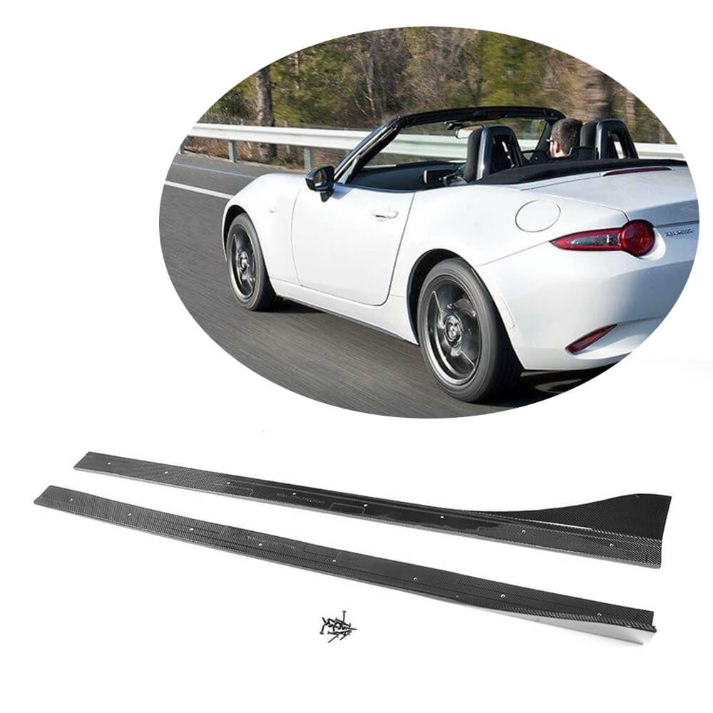 Side Skirts (2016-2018, Carbon) for Mazda MX-5 2014- - image 1