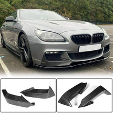 Front Bumper Splitters Carbon Fiber V2 (for M-Sport) for BMW 6 F12/F13/F06 2011-2015 - image 1