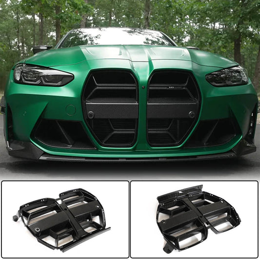 Nostrils V1 (for G82/G83, Dry Carbon) for BMW 4 series G22/23/26 2020- - image 1