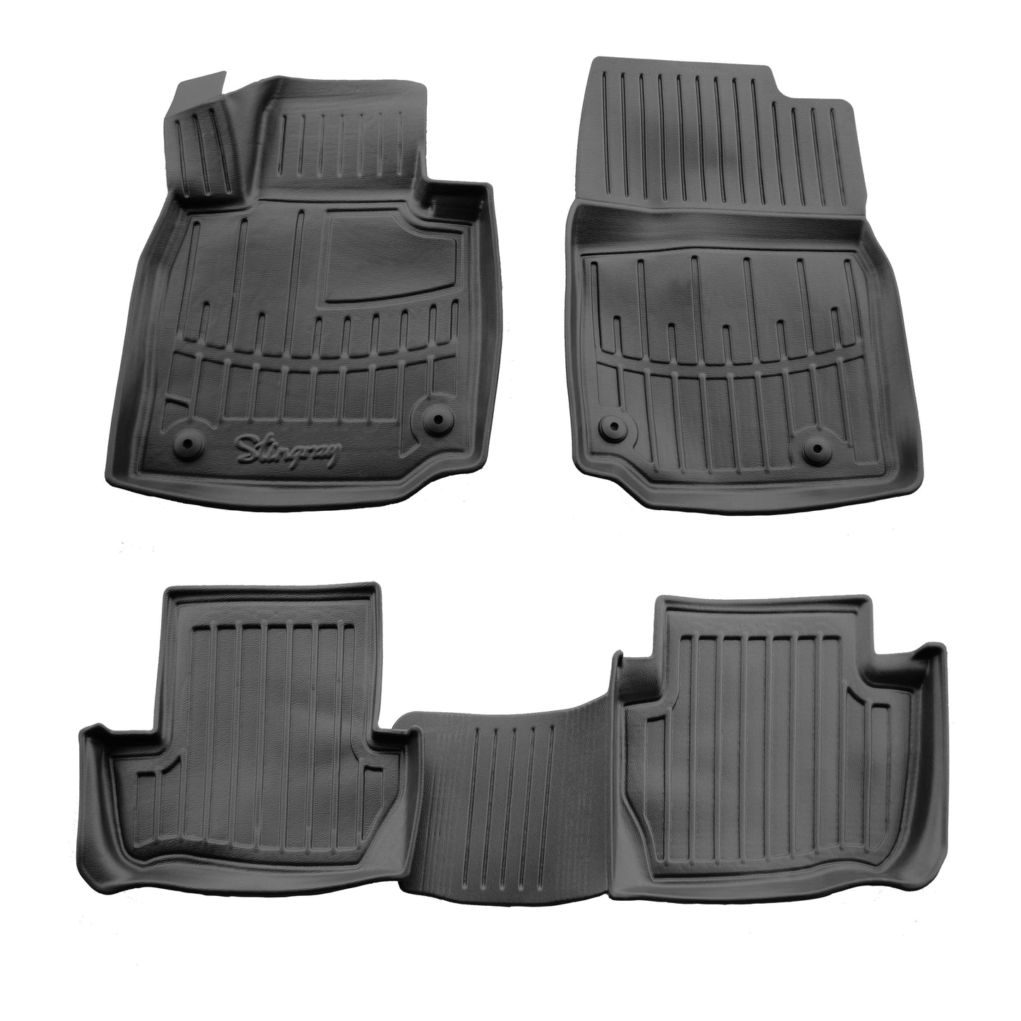 Stingray 3D Rubber Floor Mats (4 pcs) for Mazda MX-30 - image 1