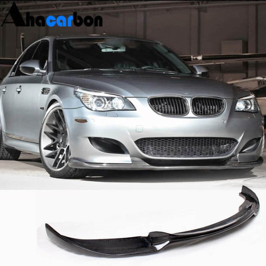 Front Bumper Lip Carbon Fiber (for M5) for BMW 5 series E-60/61 2003-2010 - image 1