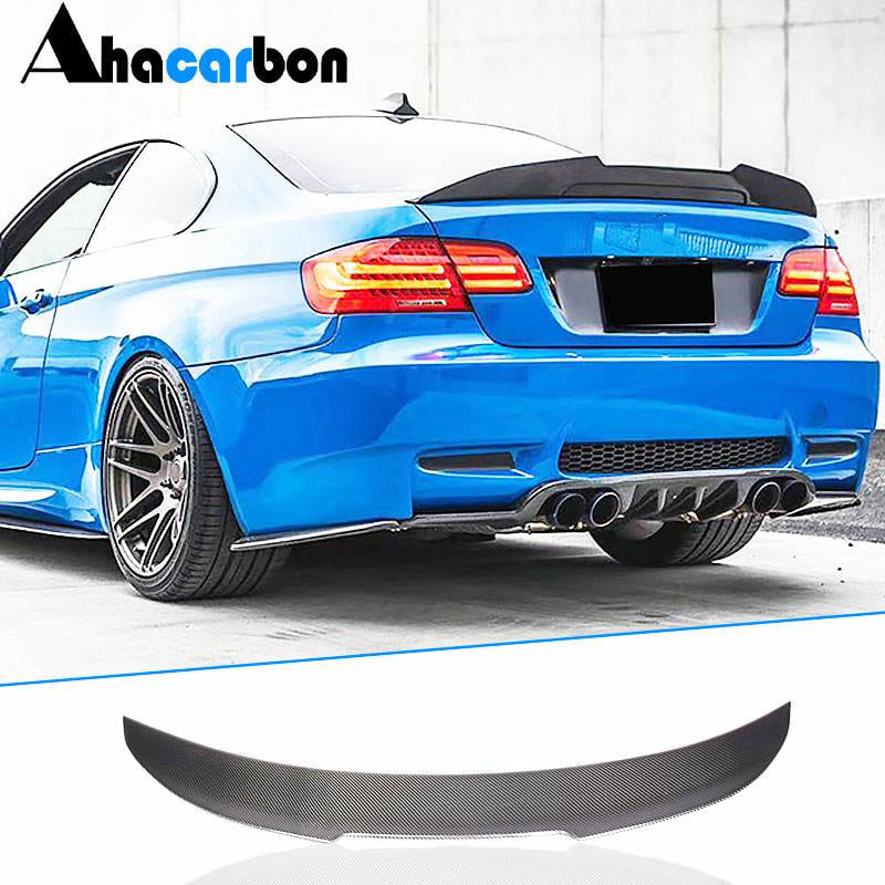 Rear Trunk Spoiler Carbon Fiber V3 (Coupe) for BMW 3 series E-90/91/92/93 2005-2011 - image 1