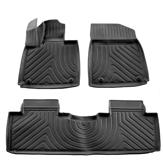 Stingray 3D Rubber Floor Mats (3 pcs) for Xpeng G9 - image 1