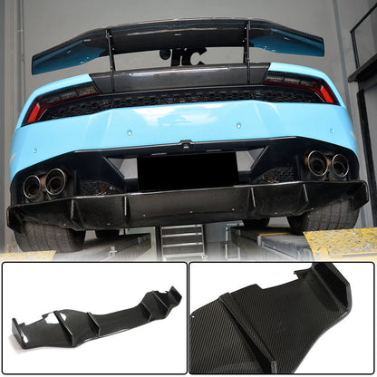 Rear Bumper Diffuser V1 (Carbon) for Lamborghini Huracan 2014- - image 1