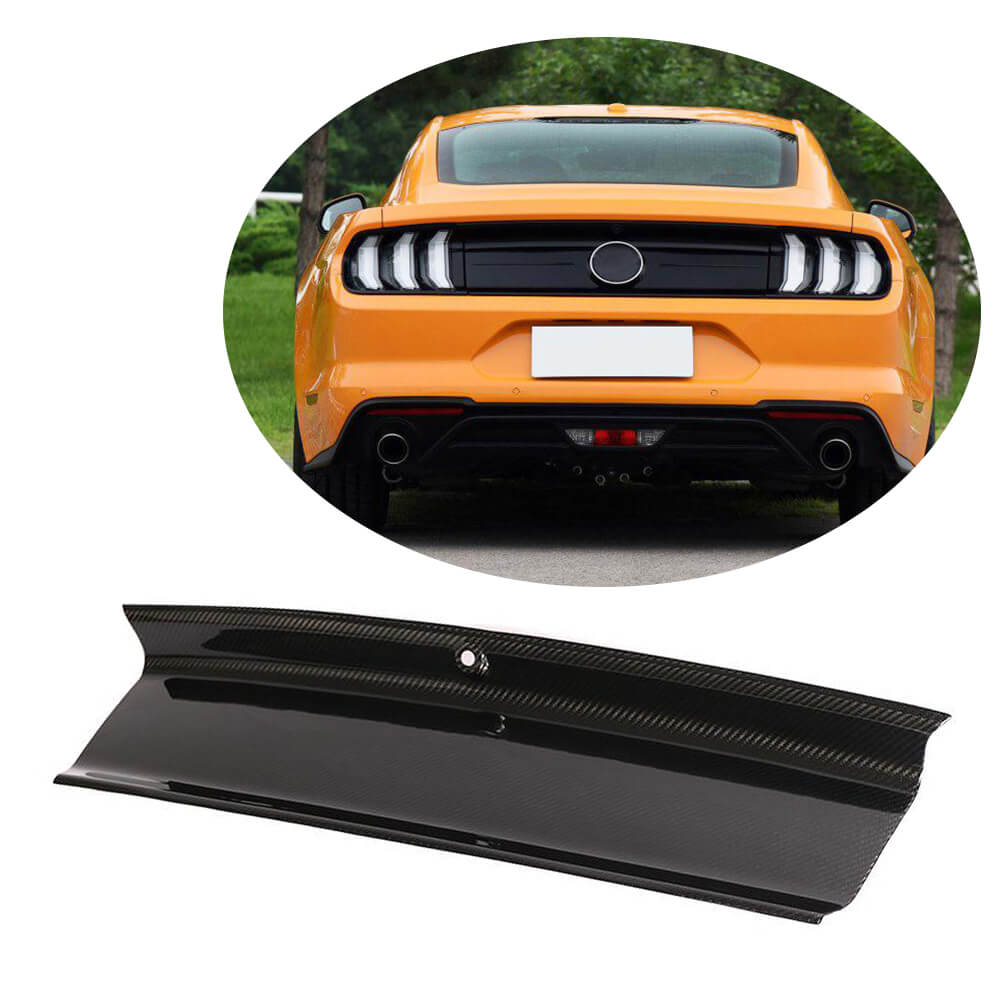 Cover on the trunk lid (Carbon) for Ford Mustang 2015-2023 - image 1
