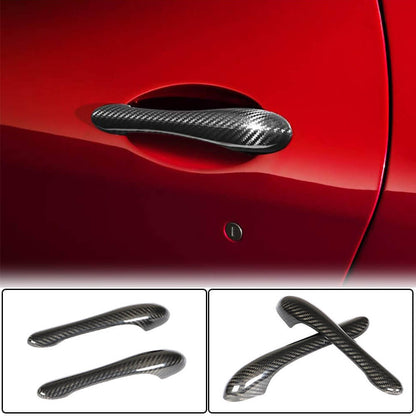 Carbon Door Handle Covers for Maserati GranTurismo 2007-2019 - image 1