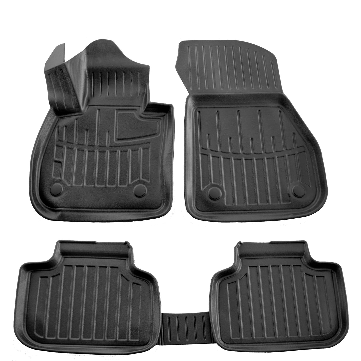 Rubber Floor Mats Stingray 3D (5 pcs) for BMW X1 F48 2015-2022 - image 1