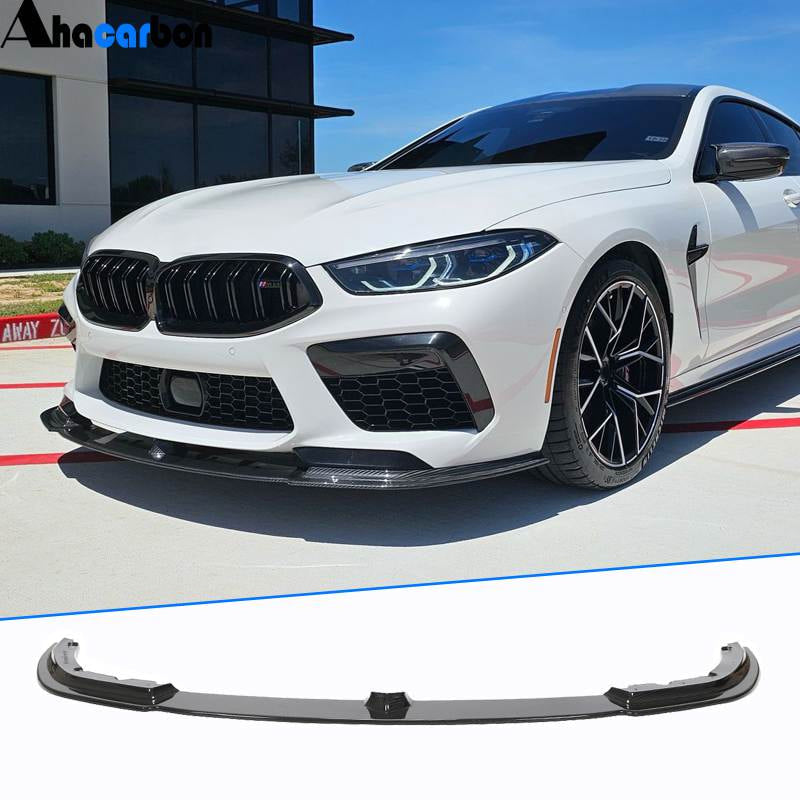 Front Bumper Lip Spoiler (for F91/F92/F93 M8, Carbon) for BMW 8 Series G14/G15/G16 2018- - image 1