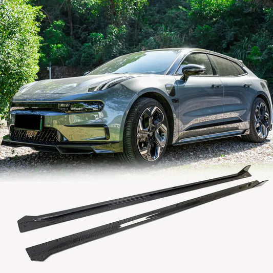 Side Skirts (2021-2024, Carbon) for Zeekr 001 2021- - image 1