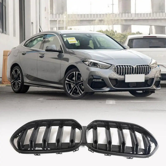 Dry Carbon Kidney Grilles for BMW 2 Series Gran Coupe F44 2020-2024 - image 1