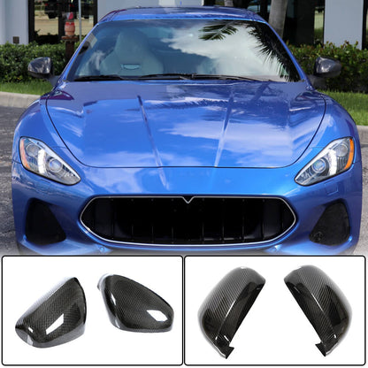 Mirror Covers (Carbon) for Maserati GranTurismo 2007-2019 - image 1