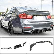 Rear Bumper Diffuser With Brake Light Carbon Fiber V12 (for F82/F83) for BMW 4 series F-32 2012-2020 - image 1