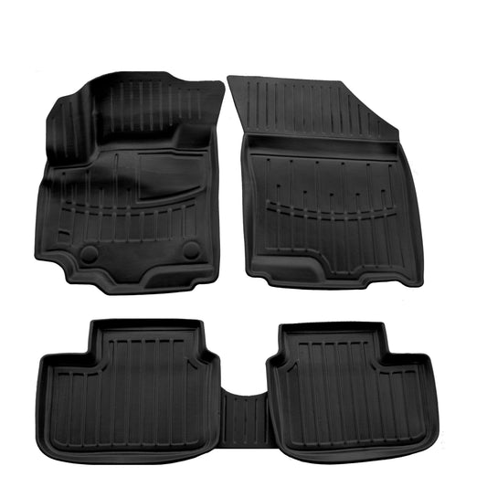 Rubber Floor Mats Stingray 3D (5 pcs) for Suzuki SX4 2006-2013 - image 1