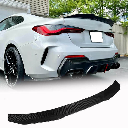 Rear Trunk Spoiler Carbon Fiber V1 (Coupe) for BMW 4 series G22/23/26 2020- - image 1