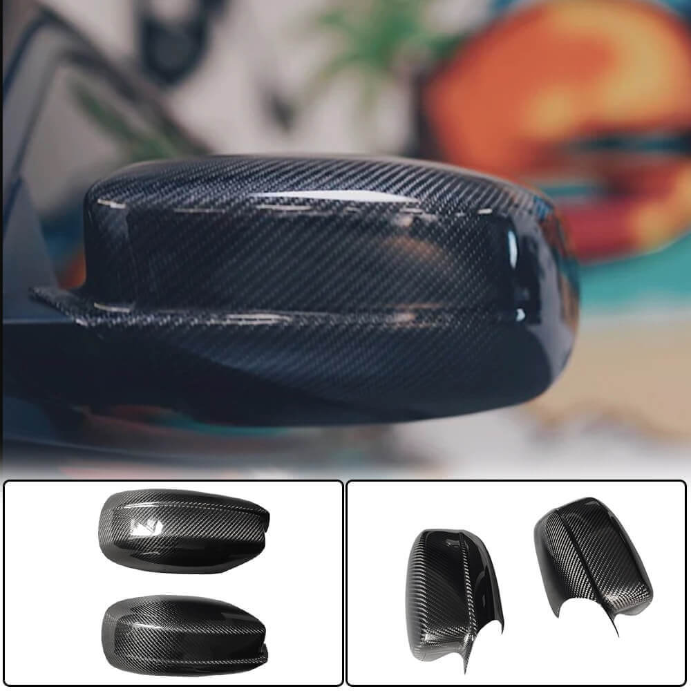 Covers on mirrors (Carbon) for Dodge Charger 2010-2023 - image 1