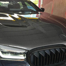 Hood (F90-style, Carbon) for BMW 5 Series G30/31 2017-2023 - image 1