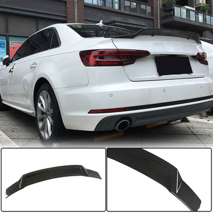 V2 Spoiler (for Sedan, Carbon) for Audi A4 B9 2015-2024 - image 1