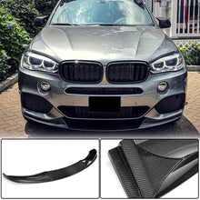Front Bumper Lip Carbon Fiber (M-Sport) for BMW X5 F-15 2013-2018 - image 1