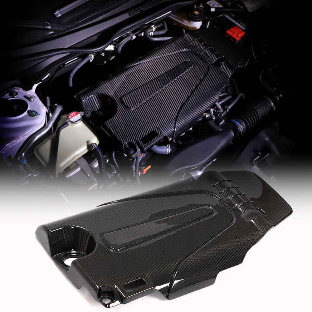 Engine cover (Carbon) for Honda Civic Sedan X 2016-2021 - image 1