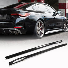 Side Skirts Carbon Fiber (for G26 M-Sport) for BMW 4 series G22/23/26 2020- - image 1