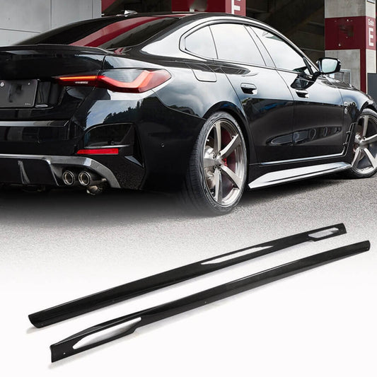 Side Skirts Carbon Fiber (for G26 M-Sport) for BMW 4 series G22/23/26 2020- - image 1