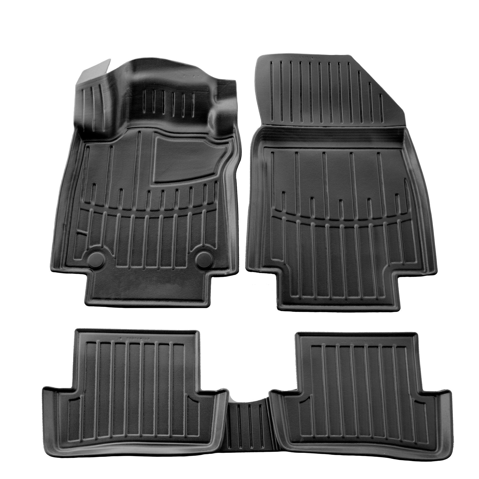 Rubber Floor Mats Stingray 3D (5 pcs) for Renault Clio IV 2012-2019 - image 1