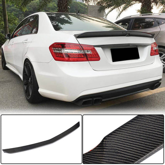 Spoiler V1 (Carbon) for Mercedes E-class W212 2009-2016 - image 1
