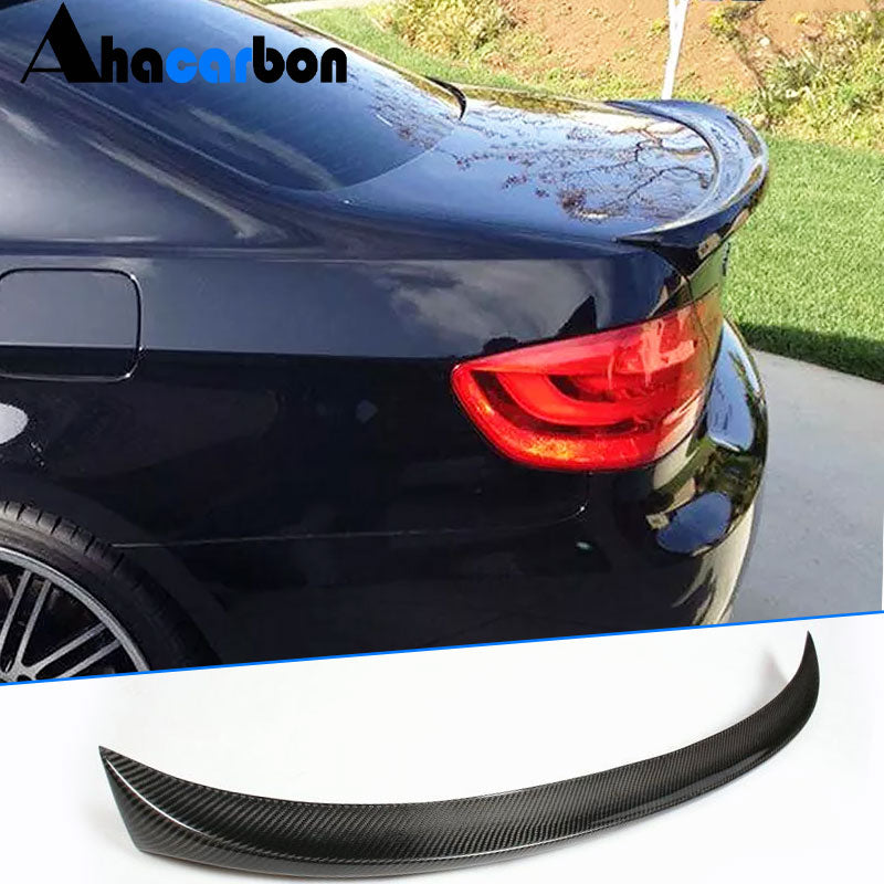 Rear Trunk Spoiler Carbon Fiber V4 (Coupe) for BMW 3 series E-90/91/92/93 2005-2011 - image 1