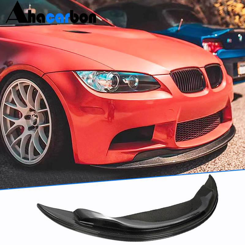 Front Bumper Lip Carbon Fiber V2 (for M3) for BMW 3 series E-90/91/92/93 2005-2011 - image 1